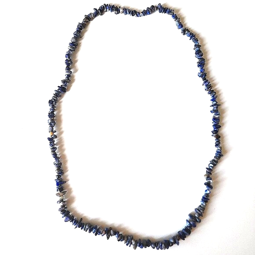 Lapis Lazuli chip necklace